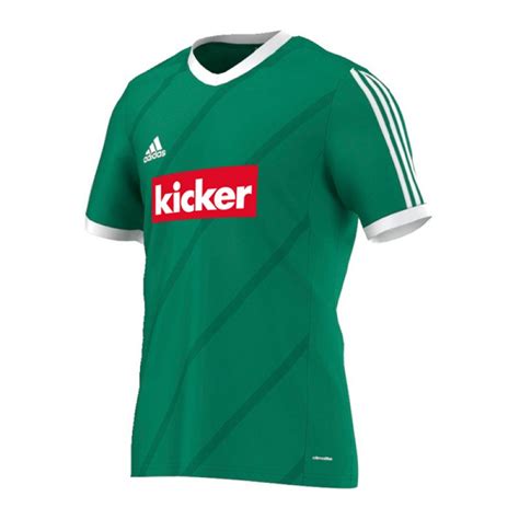 adidas fussballtrikot grün weiß|adidas trikots kurzarm.